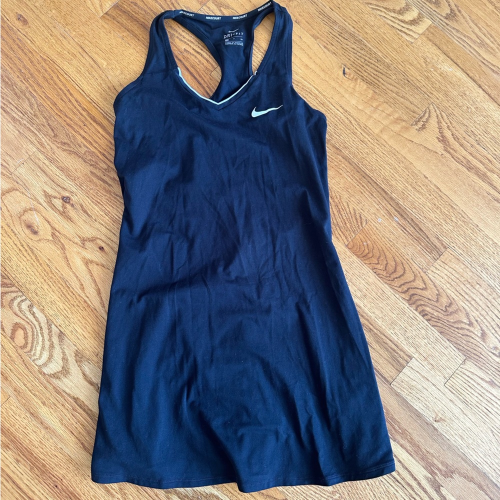 Black Nike tennis dress